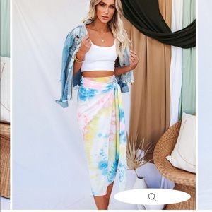 Vici Chula Vista wrap skirt